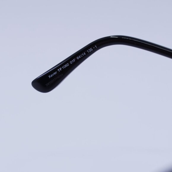 Tom Ford Xavier FT1060 01F Sunglasses Shiny Black Aviator Frame, Brown Lenses - Picture 5 of 10